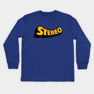 Stereo Kids Long Sleeve T-Shirt